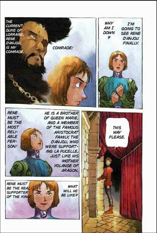 Joan Chapter 2.1 page 77 - Vol.2 Chapter 1 : 1 Pont \ 2 Chateau de Gilles \ 3 Satan \ 4 Seraphim