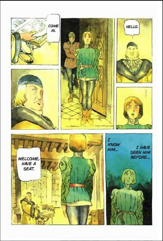 Joan Chapter 2.1 page 78 - Vol.2 Chapter 1 : 1 Pont \ 2 Chateau de Gilles \ 3 Satan \ 4 Seraphim