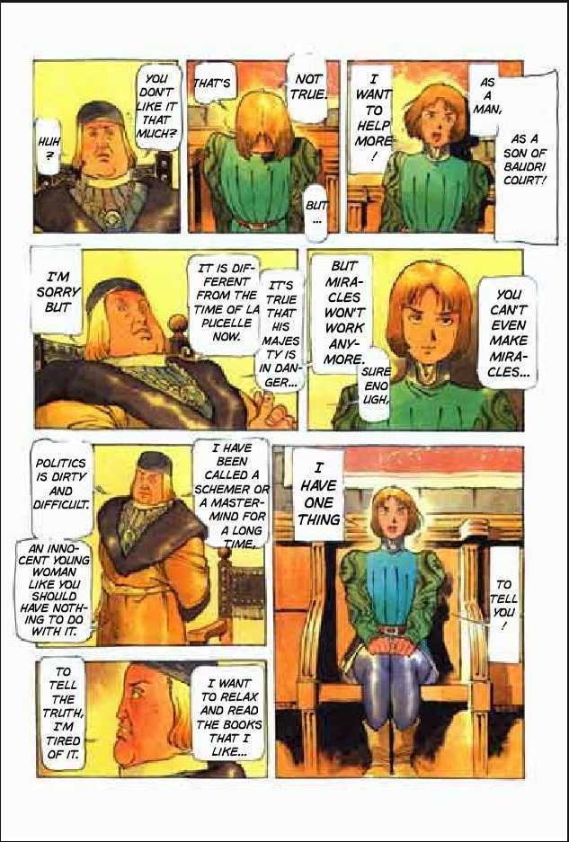 Joan Chapter 2.1 page 81 - Vol.2 Chapter 1 : 1 Pont \ 2 Chateau de Gilles \ 3 Satan \ 4 Seraphim