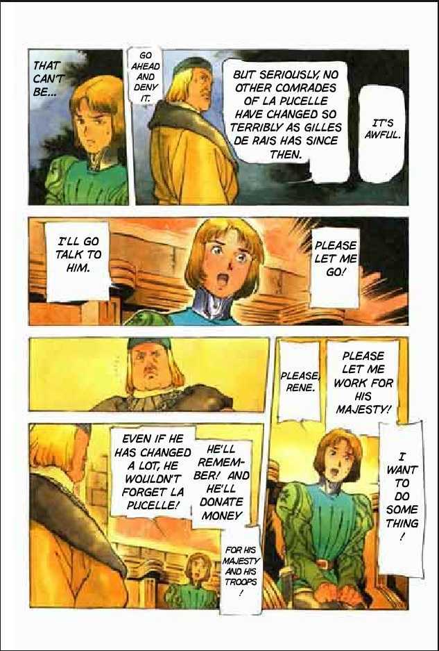 Joan Chapter 2.1 page 85 - Vol.2 Chapter 1 : 1 Pont \ 2 Chateau de Gilles \ 3 Satan \ 4 Seraphim