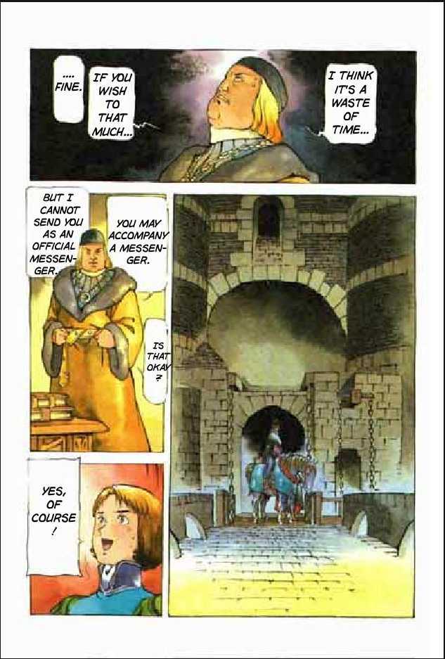 Joan Chapter 2.1 page 86 - Vol.2 Chapter 1 : 1 Pont \ 2 Chateau de Gilles \ 3 Satan \ 4 Seraphim