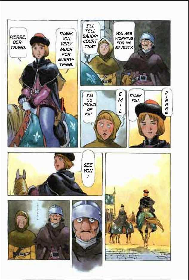 Joan Chapter 2.1 page 87 - Vol.2 Chapter 1 : 1 Pont \ 2 Chateau de Gilles \ 3 Satan \ 4 Seraphim