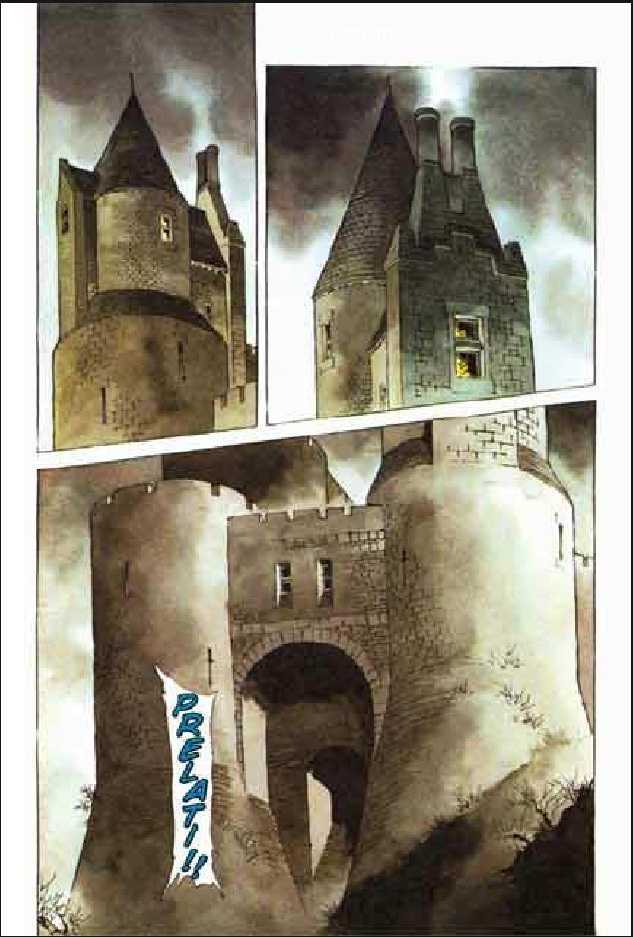 Joan Chapter 2.1 page 89 - Vol.2 Chapter 1 : 1 Pont \ 2 Chateau de Gilles \ 3 Satan \ 4 Seraphim
