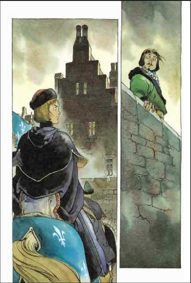 Joan Chapter 2.1 page 96 - Vol.2 Chapter 1 : 1 Pont \ 2 Chateau de Gilles \ 3 Satan \ 4 Seraphim