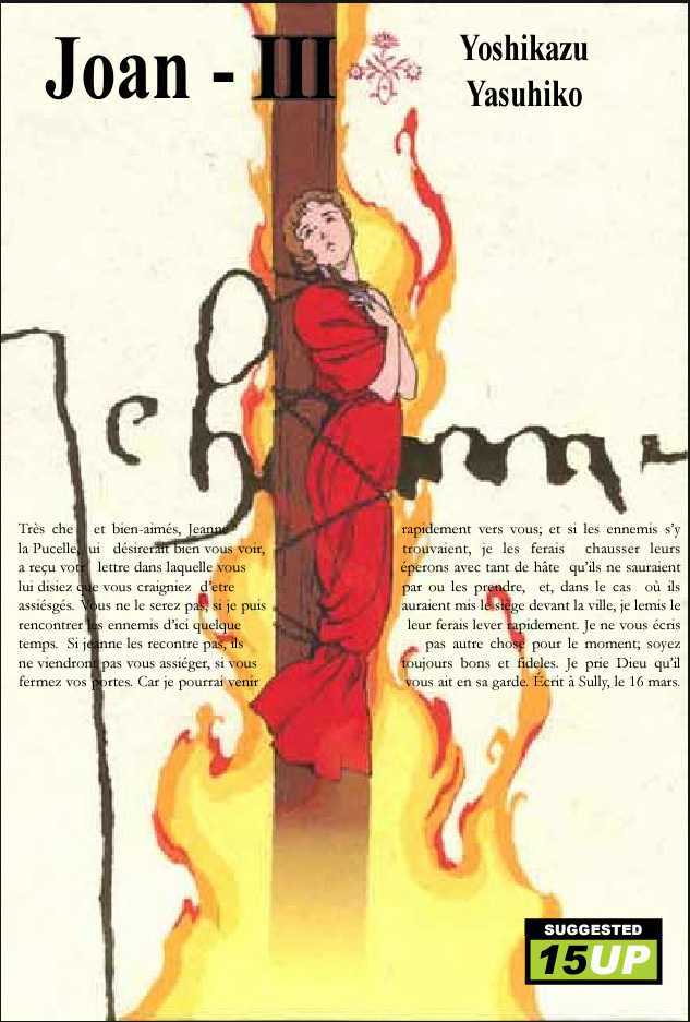 Joan Chapter 3.1 page 1 - Vol.3 Chapter 1 : 1 Agnes \ 2 Alencon \ 3 Marguerite \ 4 Feu de la Pucelle (Joan's...