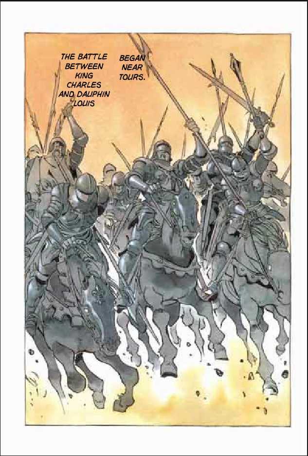 Joan Chapter 3.1 page 10 - Vol.3 Chapter 1 : 1 Agnes \ 2 Alencon \ 3 Marguerite \ 4 Feu de la Pucelle (Joan's...