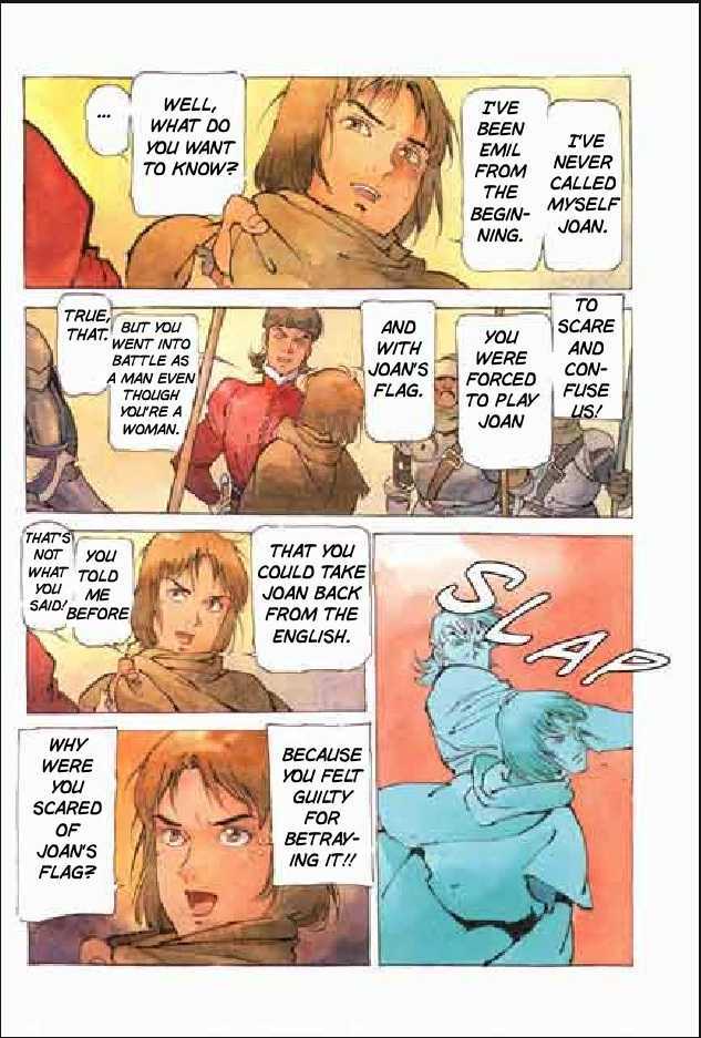 Joan Chapter 3.1 page 101 - Vol.3 Chapter 1 : 1 Agnes \ 2 Alencon \ 3 Marguerite \ 4 Feu de la Pucelle (Joan's...