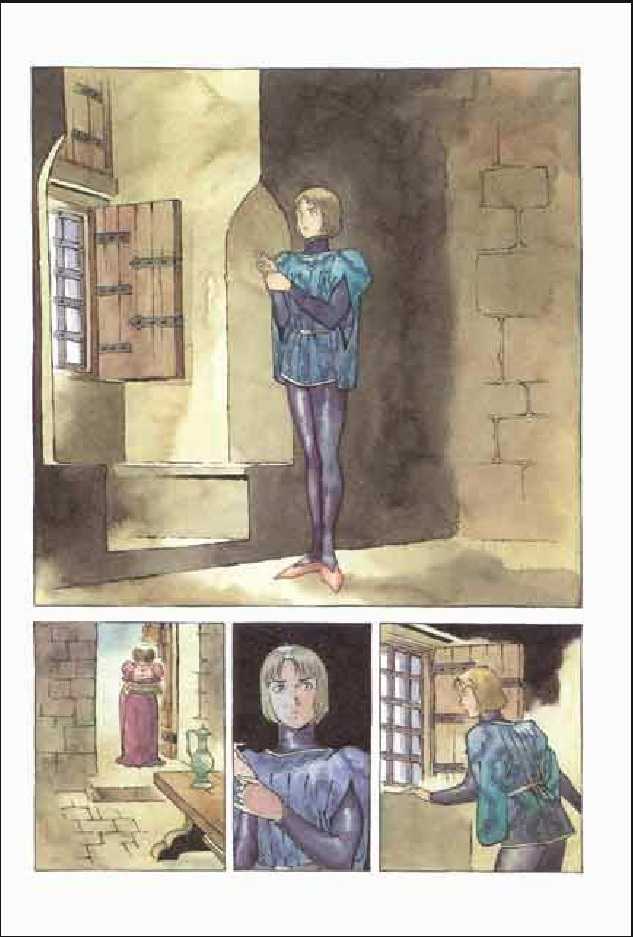 Joan Chapter 3.1 page 111 - Vol.3 Chapter 1 : 1 Agnes \ 2 Alencon \ 3 Marguerite \ 4 Feu de la Pucelle (Joan's...