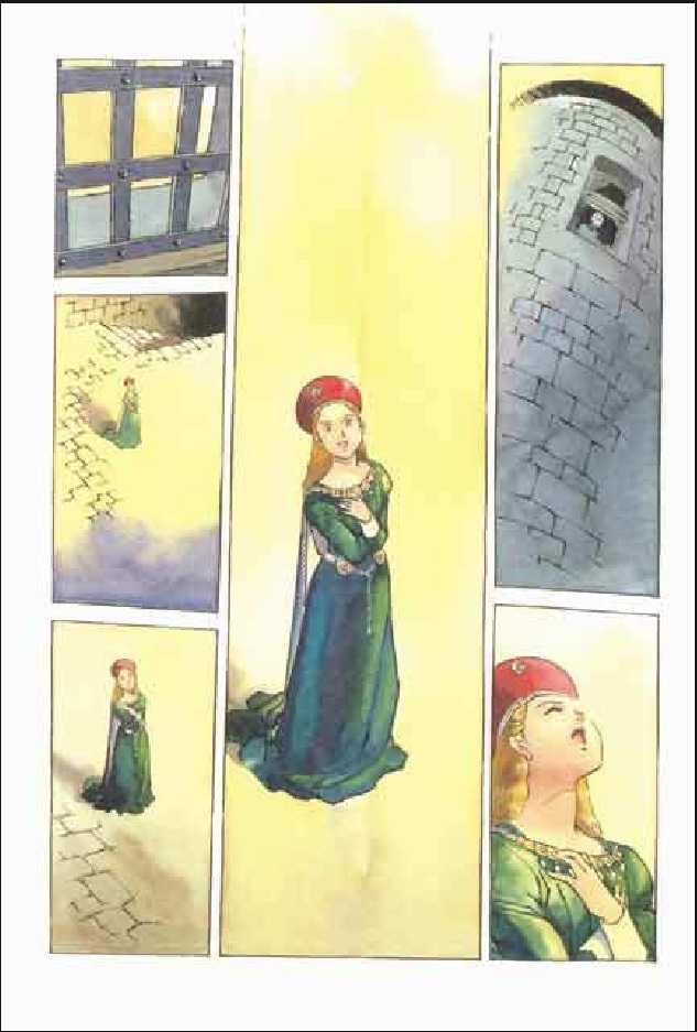 Joan Chapter 3.1 page 112 - Vol.3 Chapter 1 : 1 Agnes \ 2 Alencon \ 3 Marguerite \ 4 Feu de la Pucelle (Joan's...
