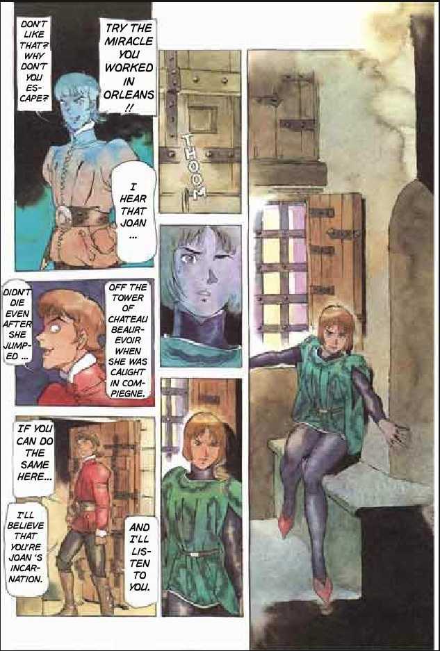 Joan Chapter 3.1 page 115 - Vol.3 Chapter 1 : 1 Agnes \ 2 Alencon \ 3 Marguerite \ 4 Feu de la Pucelle (Joan's...