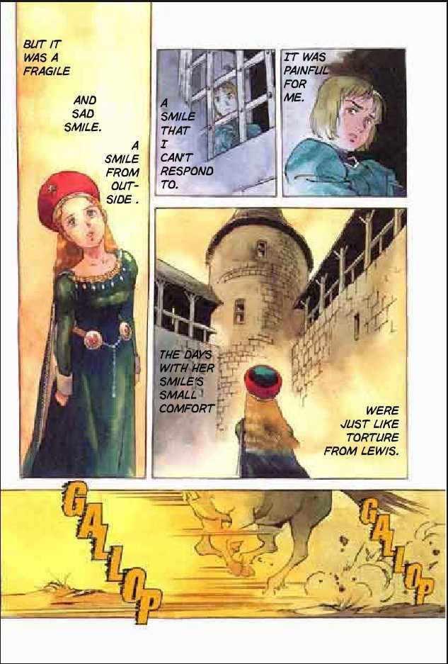 Joan Chapter 3.1 page 117 - Vol.3 Chapter 1 : 1 Agnes \ 2 Alencon \ 3 Marguerite \ 4 Feu de la Pucelle (Joan's...
