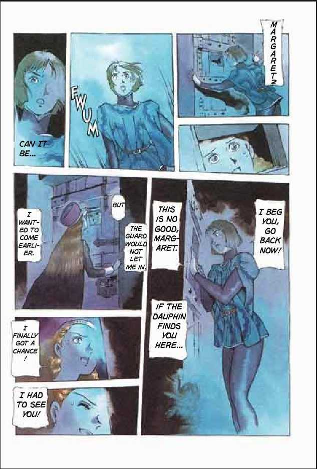 Joan Chapter 3.1 page 123 - Vol.3 Chapter 1 : 1 Agnes \ 2 Alencon \ 3 Marguerite \ 4 Feu de la Pucelle (Joan's...