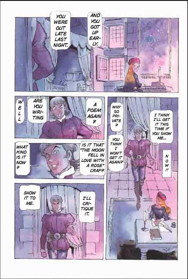 Joan Chapter 3.1 page 130 - Vol.3 Chapter 1 : 1 Agnes \ 2 Alencon \ 3 Marguerite \ 4 Feu de la Pucelle (Joan's...