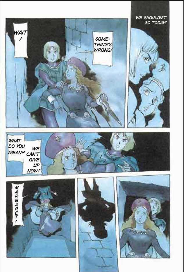 Joan Chapter 3.1 page 145 - Vol.3 Chapter 1 : 1 Agnes \ 2 Alencon \ 3 Marguerite \ 4 Feu de la Pucelle (Joan's...