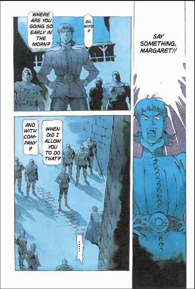 Joan Chapter 3.1 page 146 - Vol.3 Chapter 1 : 1 Agnes \ 2 Alencon \ 3 Marguerite \ 4 Feu de la Pucelle (Joan's...