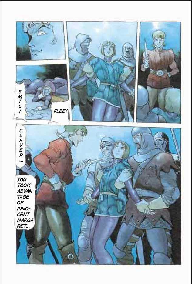 Joan Chapter 3.1 page 148 - Vol.3 Chapter 1 : 1 Agnes \ 2 Alencon \ 3 Marguerite \ 4 Feu de la Pucelle (Joan's...