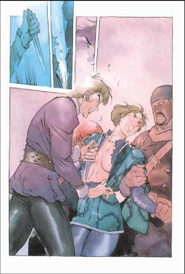 Joan Chapter 3.1 page 150 - Vol.3 Chapter 1 : 1 Agnes \ 2 Alencon \ 3 Marguerite \ 4 Feu de la Pucelle (Joan's...