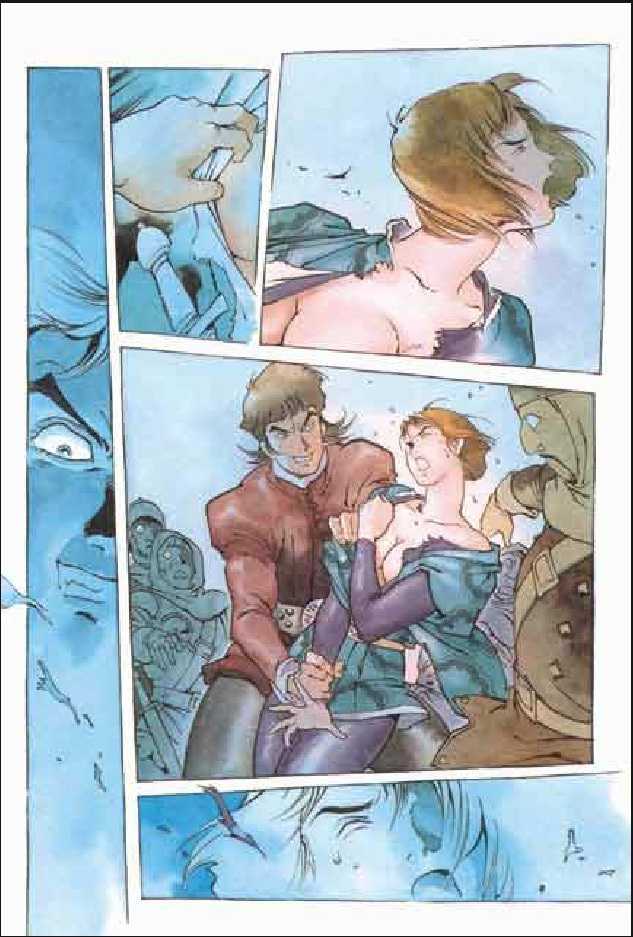 Joan Chapter 3.1 page 151 - Vol.3 Chapter 1 : 1 Agnes \ 2 Alencon \ 3 Marguerite \ 4 Feu de la Pucelle (Joan's...