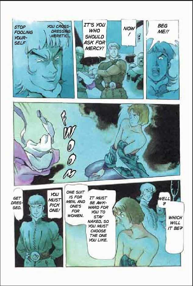 Joan Chapter 3.1 page 158 - Vol.3 Chapter 1 : 1 Agnes \ 2 Alencon \ 3 Marguerite \ 4 Feu de la Pucelle (Joan's...