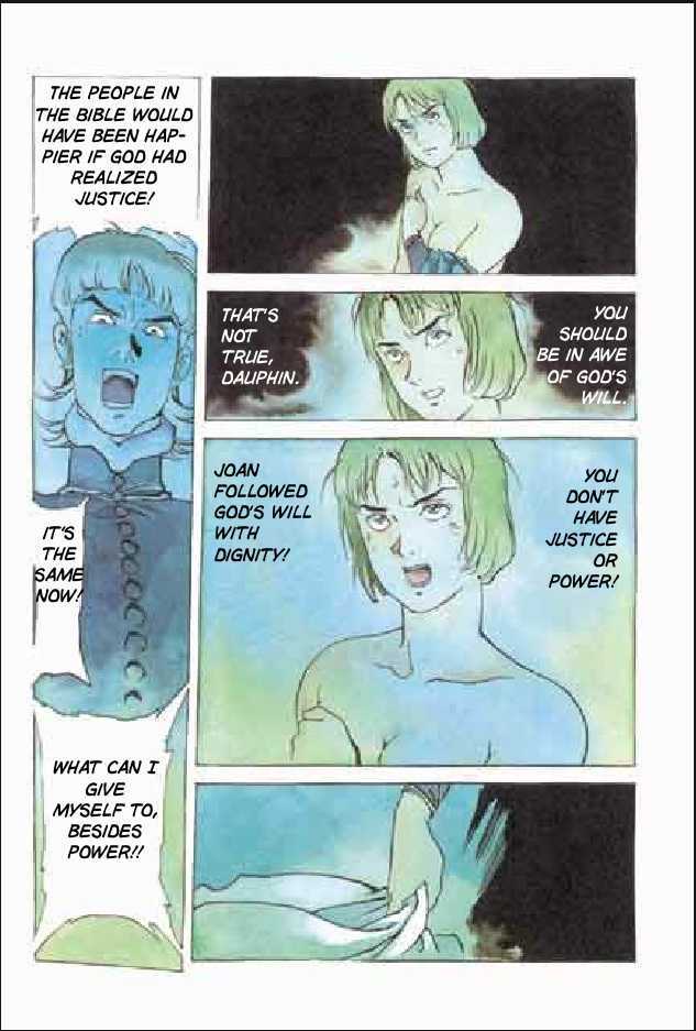Joan Chapter 3.1 page 161 - Vol.3 Chapter 1 : 1 Agnes \ 2 Alencon \ 3 Marguerite \ 4 Feu de la Pucelle (Joan's...