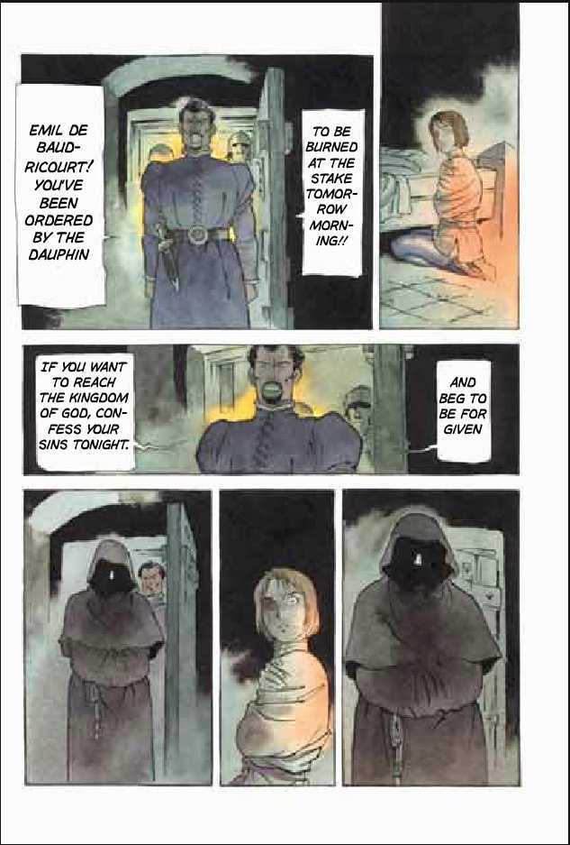 Joan Chapter 3.1 page 171 - Vol.3 Chapter 1 : 1 Agnes \ 2 Alencon \ 3 Marguerite \ 4 Feu de la Pucelle (Joan's...