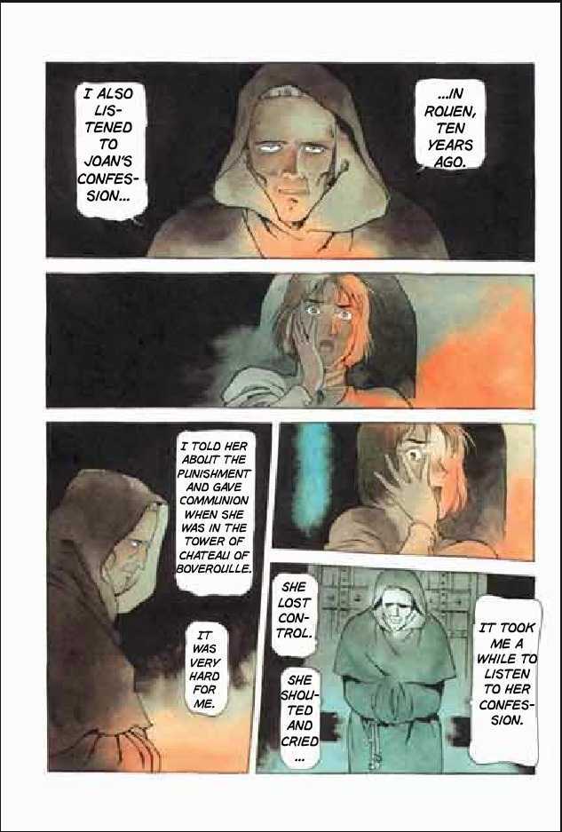 Joan Chapter 3.1 page 174 - Vol.3 Chapter 1 : 1 Agnes \ 2 Alencon \ 3 Marguerite \ 4 Feu de la Pucelle (Joan's...