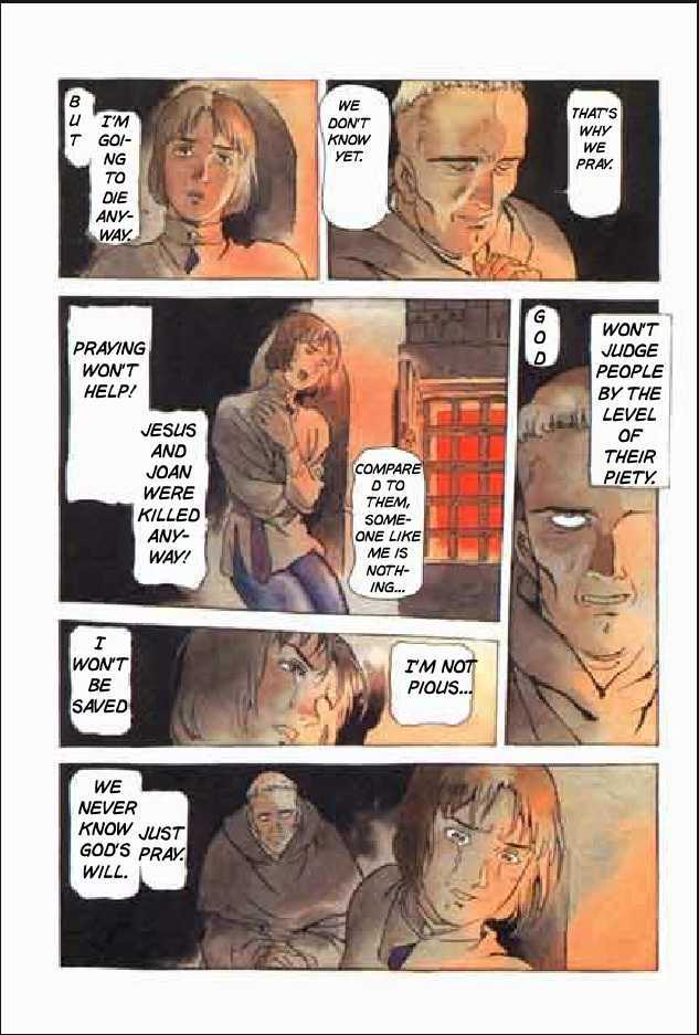 Joan Chapter 3.1 page 180 - Vol.3 Chapter 1 : 1 Agnes \ 2 Alencon \ 3 Marguerite \ 4 Feu de la Pucelle (Joan's...