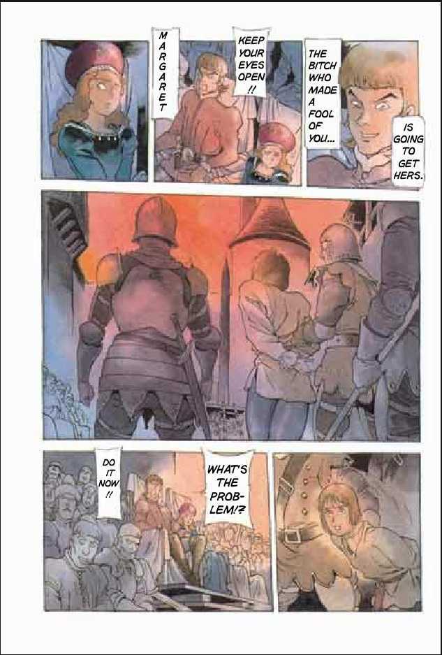 Joan Chapter 3.1 page 186 - Vol.3 Chapter 1 : 1 Agnes \ 2 Alencon \ 3 Marguerite \ 4 Feu de la Pucelle (Joan's...