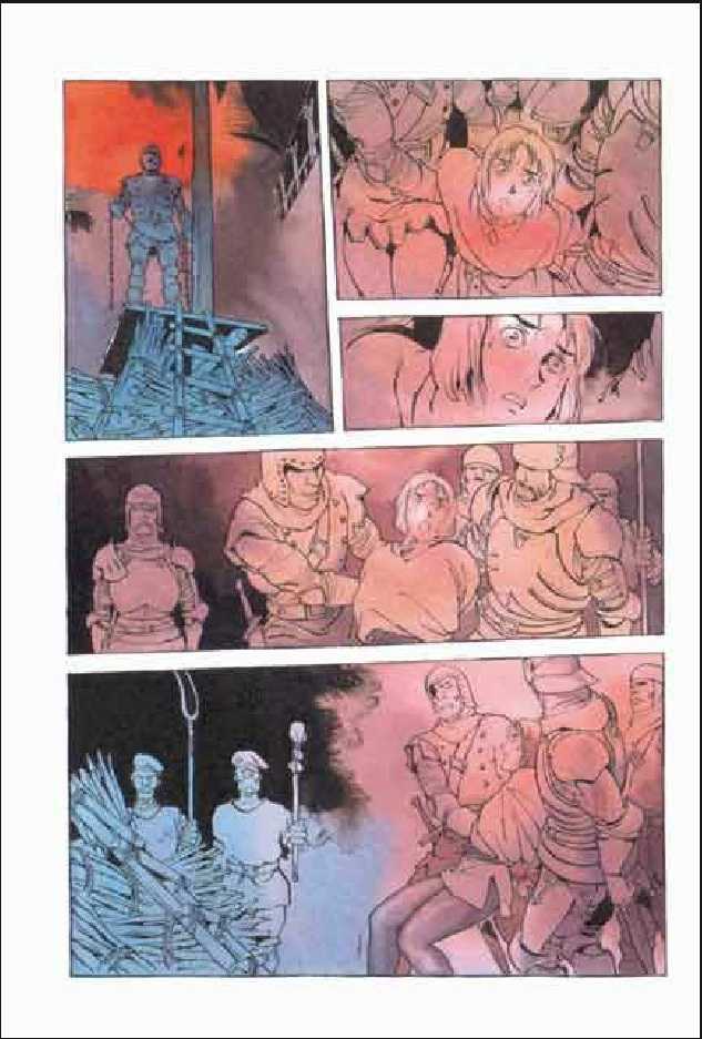 Joan Chapter 3.1 page 188 - Vol.3 Chapter 1 : 1 Agnes \ 2 Alencon \ 3 Marguerite \ 4 Feu de la Pucelle (Joan's...
