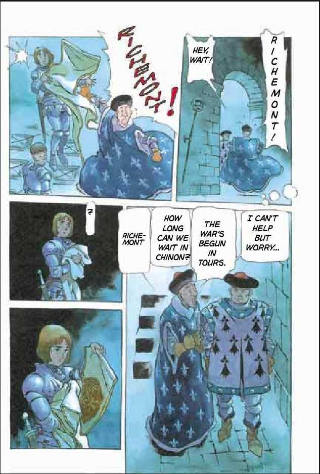 Joan Chapter 3.1 page 19 - Vol.3 Chapter 1 : 1 Agnes \ 2 Alencon \ 3 Marguerite \ 4 Feu de la Pucelle (Joan's...