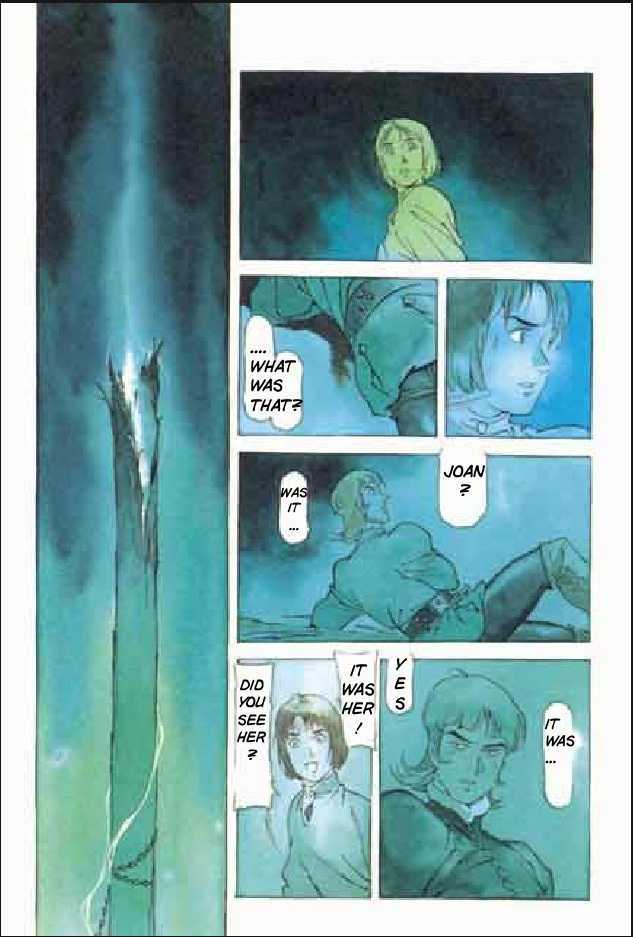 Joan Chapter 3.1 page 198 - Vol.3 Chapter 1 : 1 Agnes \ 2 Alencon \ 3 Marguerite \ 4 Feu de la Pucelle (Joan's...