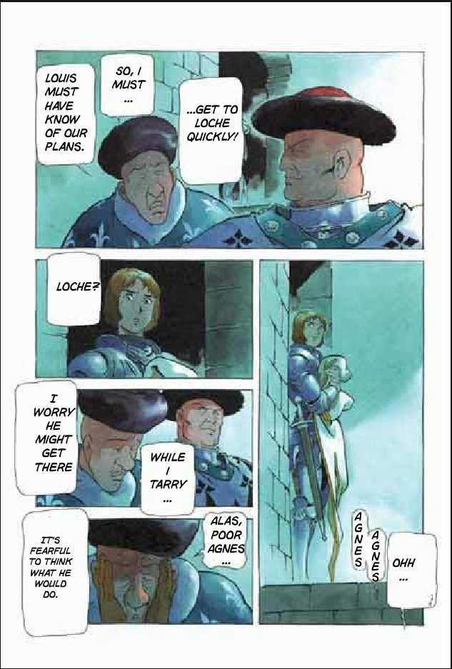 Joan Chapter 3.1 page 20 - Vol.3 Chapter 1 : 1 Agnes \ 2 Alencon \ 3 Marguerite \ 4 Feu de la Pucelle (Joan's...