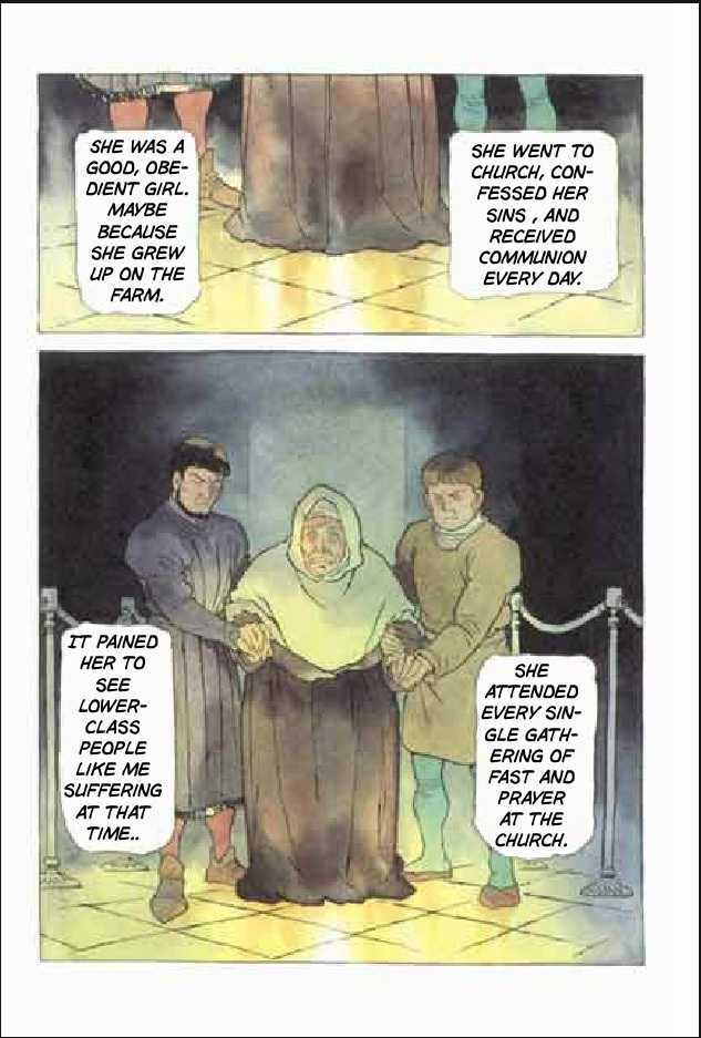 Joan Chapter 3.1 page 207 - Vol.3 Chapter 1 : 1 Agnes \ 2 Alencon \ 3 Marguerite \ 4 Feu de la Pucelle (Joan's...