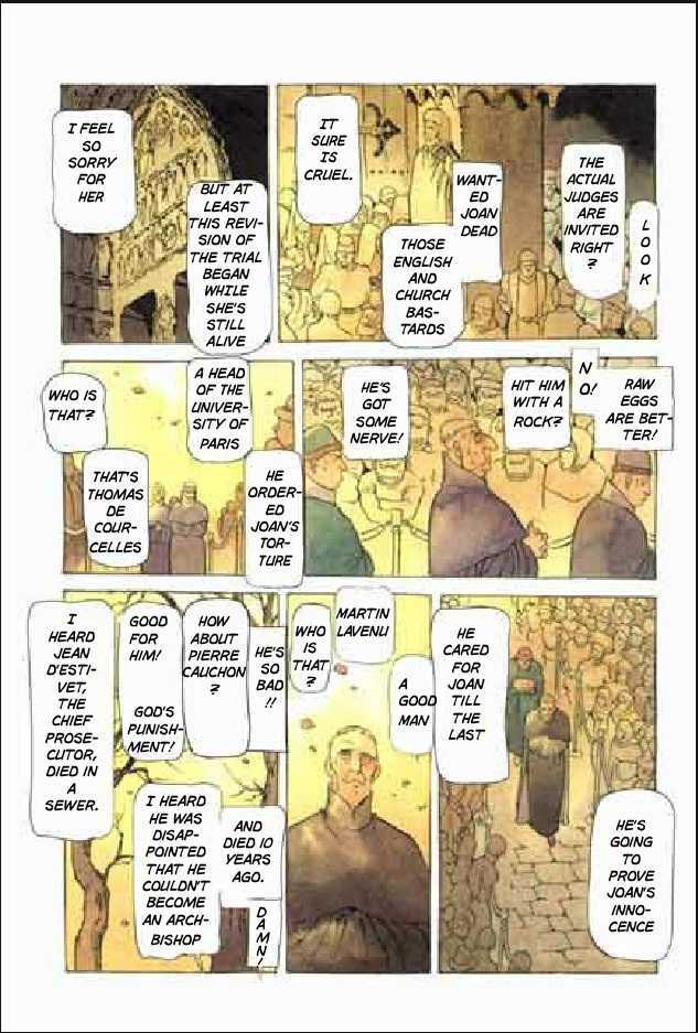 Joan Chapter 3.1 page 210 - Vol.3 Chapter 1 : 1 Agnes \ 2 Alencon \ 3 Marguerite \ 4 Feu de la Pucelle (Joan's...