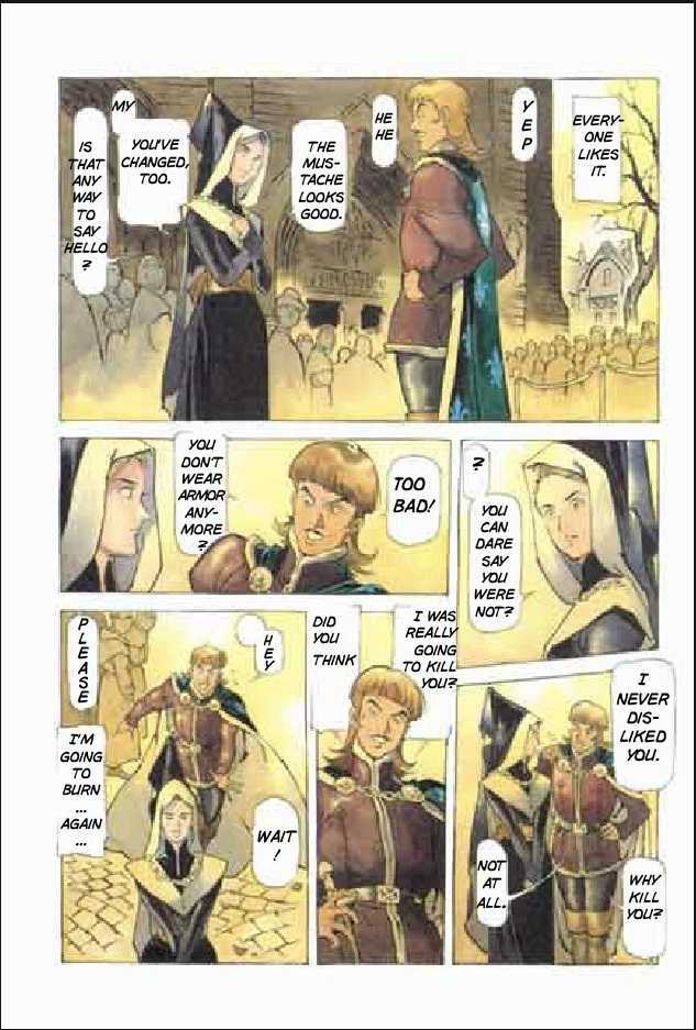 Joan Chapter 3.1 page 214 - Vol.3 Chapter 1 : 1 Agnes \ 2 Alencon \ 3 Marguerite \ 4 Feu de la Pucelle (Joan's...