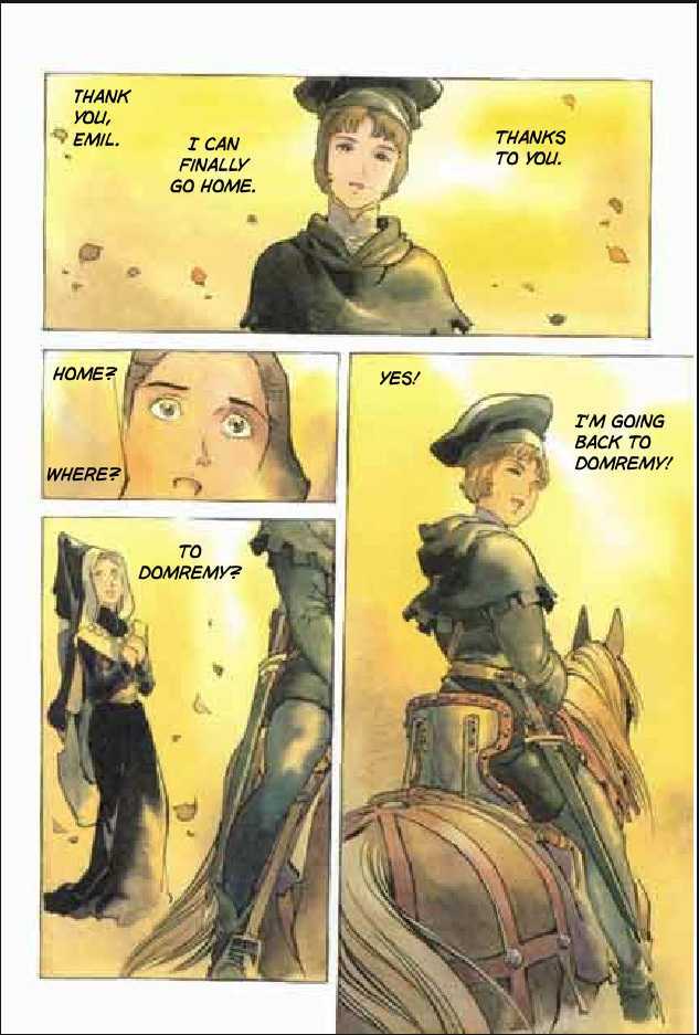 Joan Chapter 3.1 page 219 - Vol.3 Chapter 1 : 1 Agnes \ 2 Alencon \ 3 Marguerite \ 4 Feu de la Pucelle (Joan's...