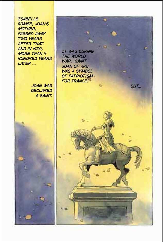 Joan Chapter 3.1 page 222 - Vol.3 Chapter 1 : 1 Agnes \ 2 Alencon \ 3 Marguerite \ 4 Feu de la Pucelle (Joan's...