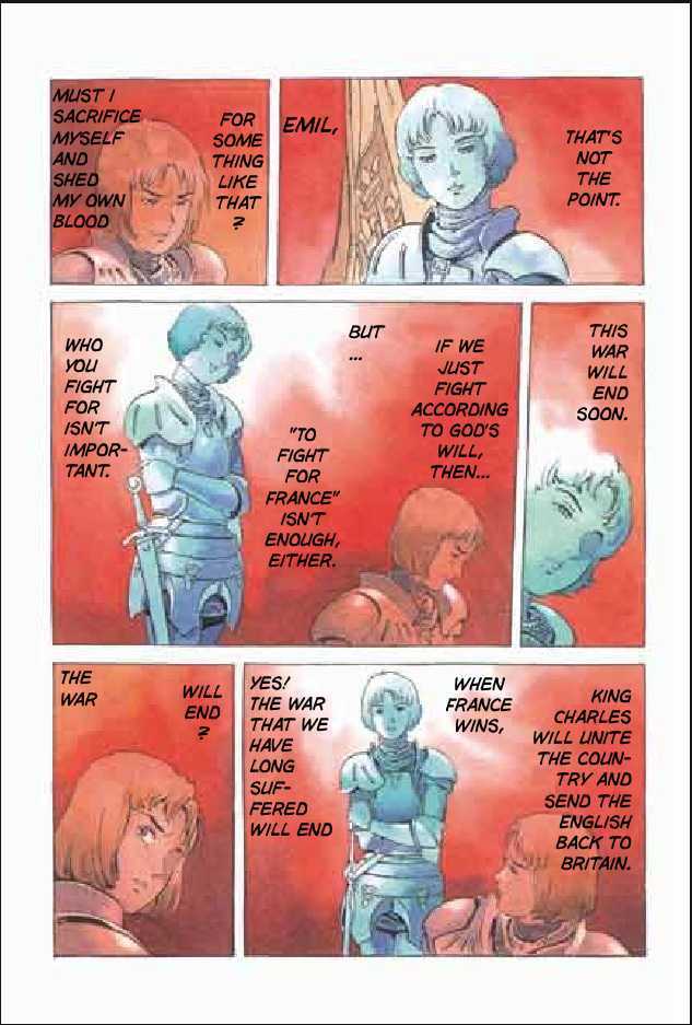 Joan Chapter 3.1 page 28 - Vol.3 Chapter 1 : 1 Agnes \ 2 Alencon \ 3 Marguerite \ 4 Feu de la Pucelle (Joan's...