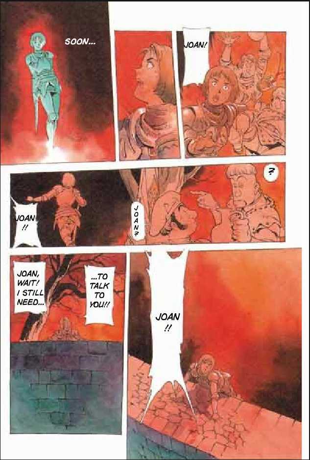 Joan Chapter 3.1 page 31 - Vol.3 Chapter 1 : 1 Agnes \ 2 Alencon \ 3 Marguerite \ 4 Feu de la Pucelle (Joan's...
