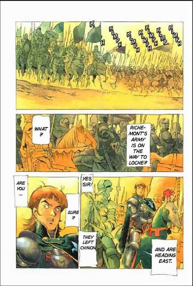Joan Chapter 3.1 page 32 - Vol.3 Chapter 1 : 1 Agnes \ 2 Alencon \ 3 Marguerite \ 4 Feu de la Pucelle (Joan's...