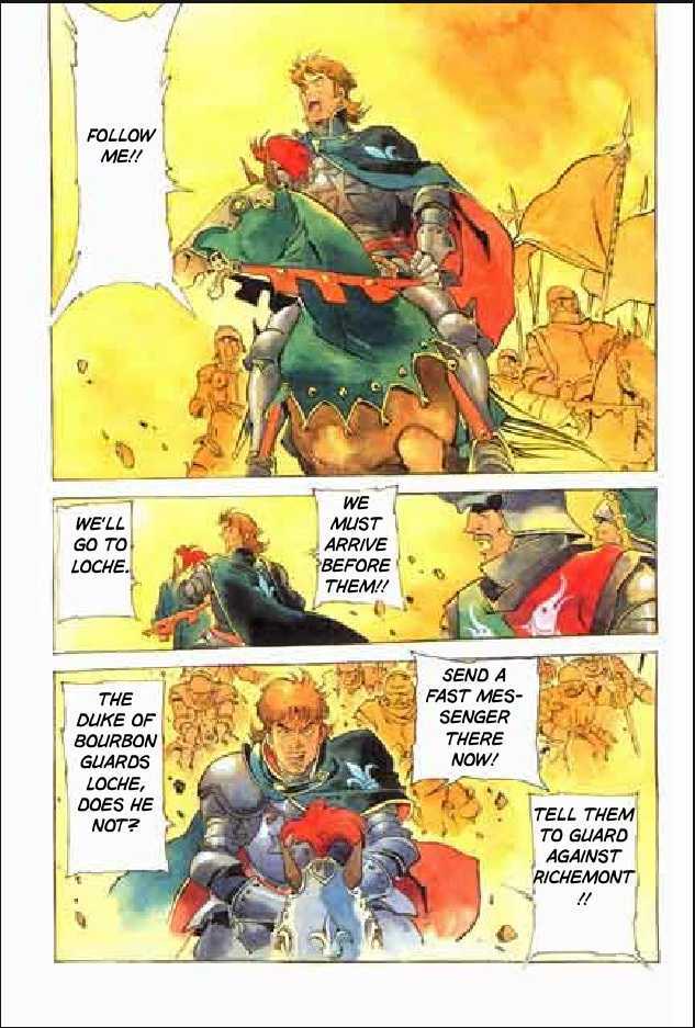 Joan Chapter 3.1 page 34 - Vol.3 Chapter 1 : 1 Agnes \ 2 Alencon \ 3 Marguerite \ 4 Feu de la Pucelle (Joan's...