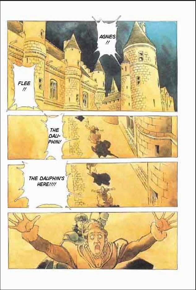 Joan Chapter 3.1 page 37 - Vol.3 Chapter 1 : 1 Agnes \ 2 Alencon \ 3 Marguerite \ 4 Feu de la Pucelle (Joan's...