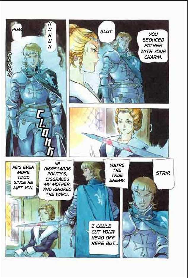 Joan Chapter 3.1 page 41 - Vol.3 Chapter 1 : 1 Agnes \ 2 Alencon \ 3 Marguerite \ 4 Feu de la Pucelle (Joan's...