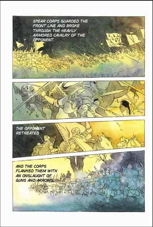 Joan Chapter 3.1 page 48 - Vol.3 Chapter 1 : 1 Agnes \ 2 Alencon \ 3 Marguerite \ 4 Feu de la Pucelle (Joan's...