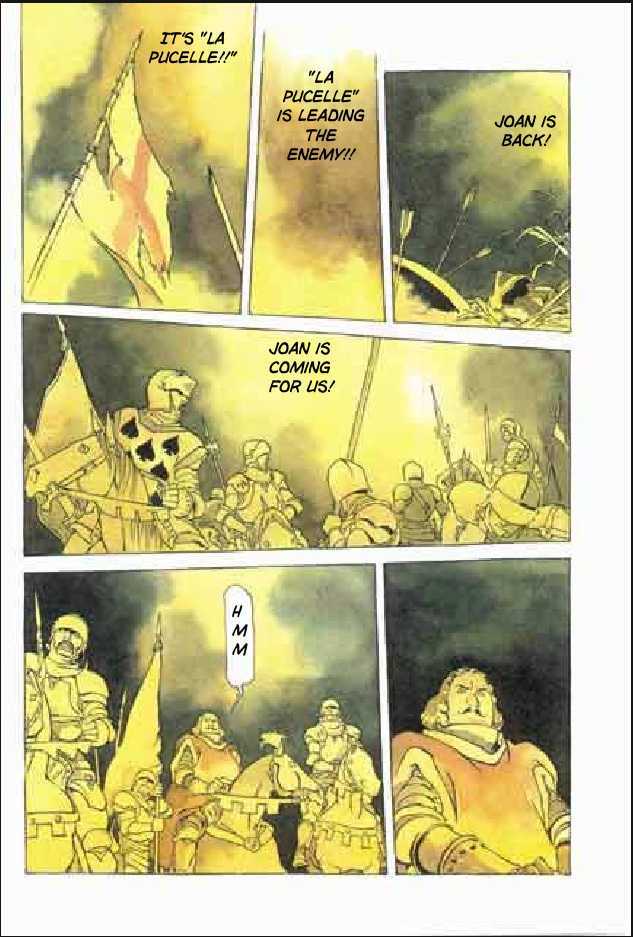 Joan Chapter 3.1 page 53 - Vol.3 Chapter 1 : 1 Agnes \ 2 Alencon \ 3 Marguerite \ 4 Feu de la Pucelle (Joan's...