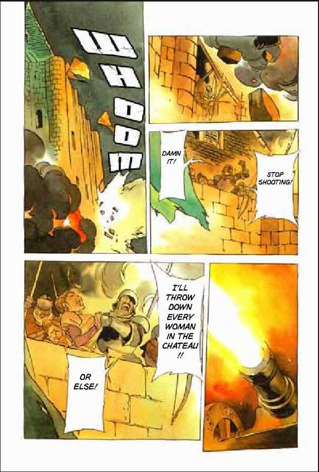 Joan Chapter 3.1 page 62 - Vol.3 Chapter 1 : 1 Agnes \ 2 Alencon \ 3 Marguerite \ 4 Feu de la Pucelle (Joan's...