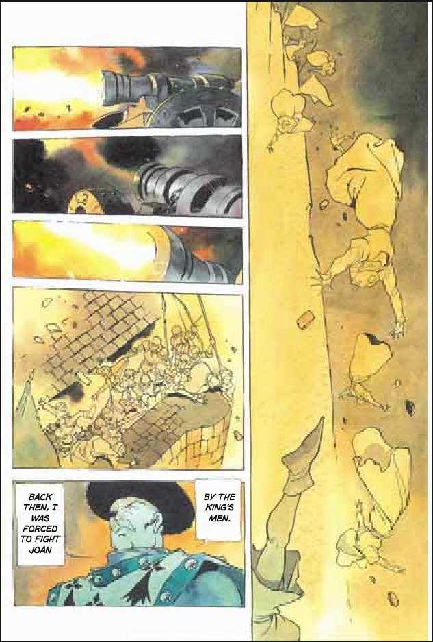 Joan Chapter 3.1 page 65 - Vol.3 Chapter 1 : 1 Agnes \ 2 Alencon \ 3 Marguerite \ 4 Feu de la Pucelle (Joan's...