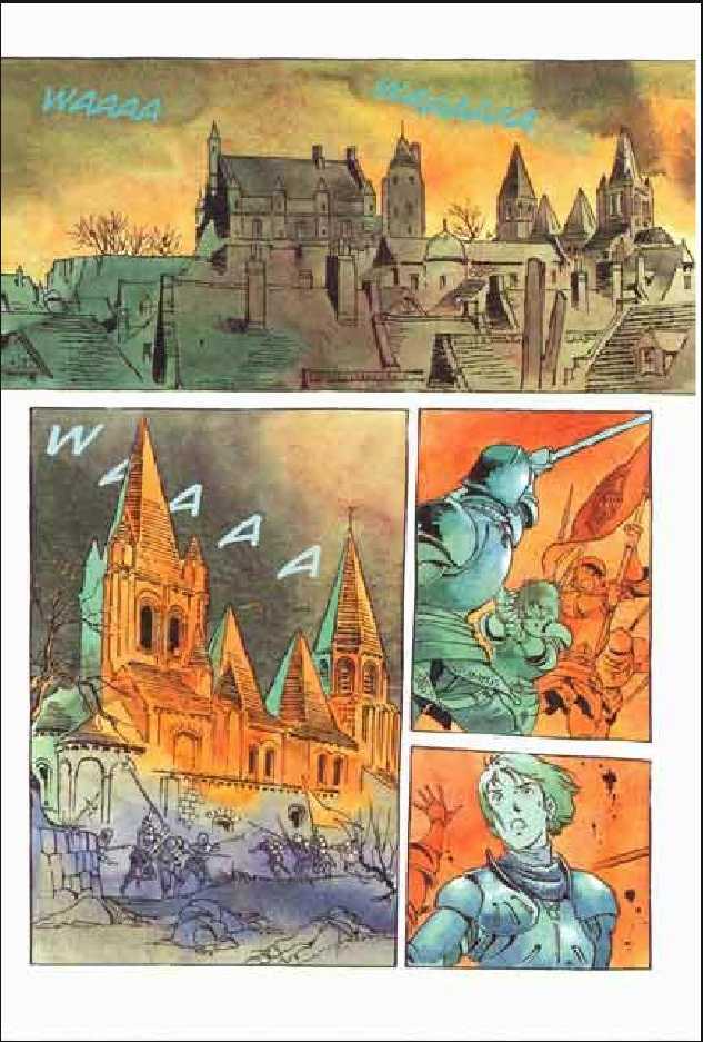 Joan Chapter 3.1 page 69 - Vol.3 Chapter 1 : 1 Agnes \ 2 Alencon \ 3 Marguerite \ 4 Feu de la Pucelle (Joan's...