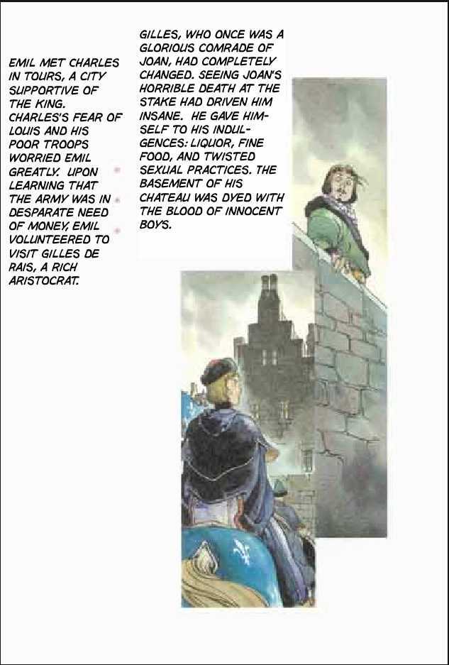 Joan Chapter 3.1 page 7 - Vol.3 Chapter 1 : 1 Agnes \ 2 Alencon \ 3 Marguerite \ 4 Feu de la Pucelle (Joan's...
