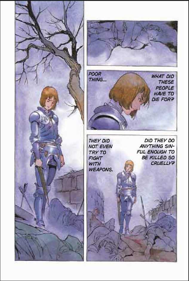 Joan Chapter 3.1 page 74 - Vol.3 Chapter 1 : 1 Agnes \ 2 Alencon \ 3 Marguerite \ 4 Feu de la Pucelle (Joan's...